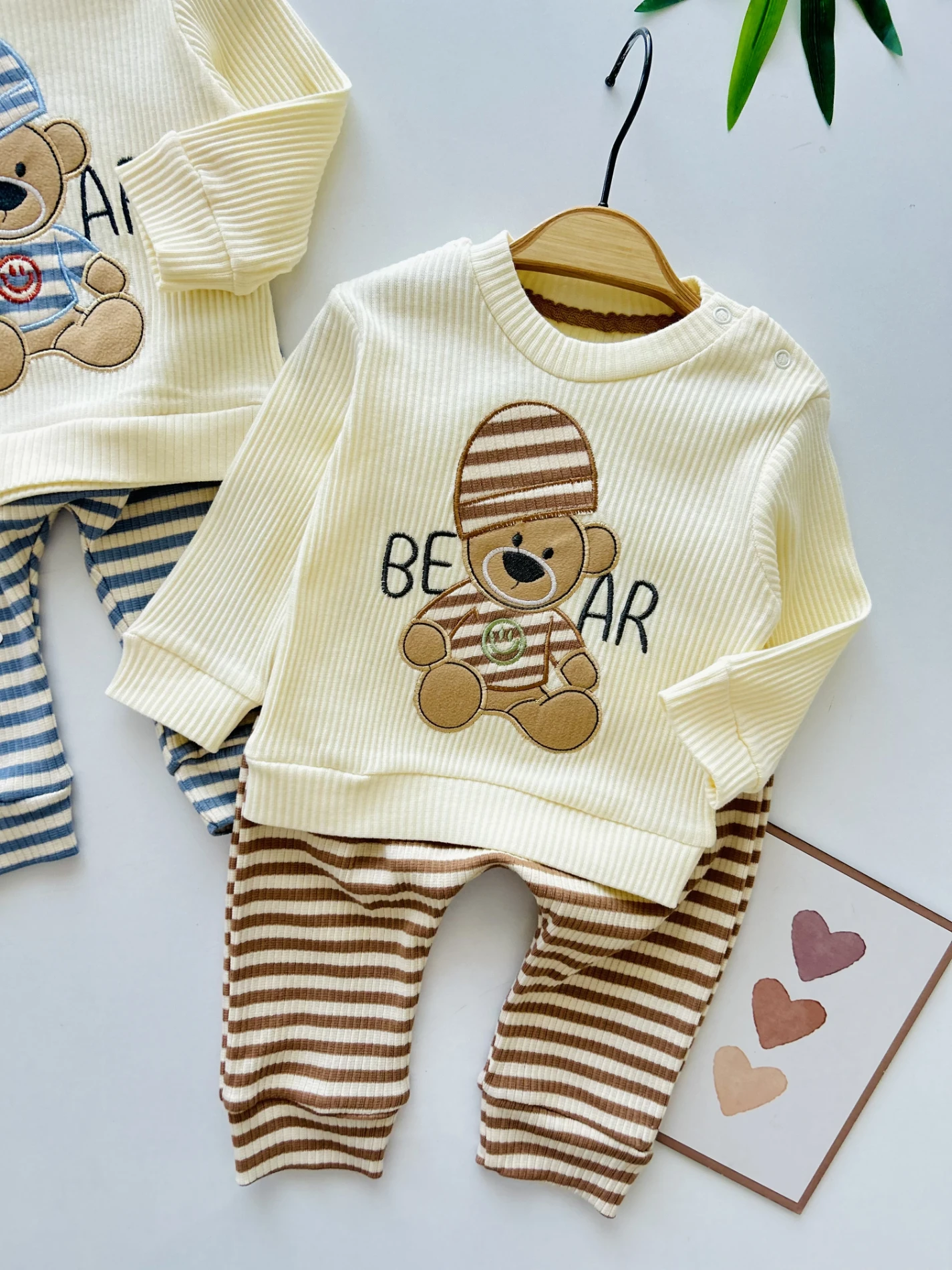 Bear Teddy Esnek Kumaş 2’li Takım