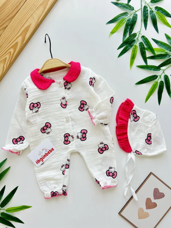 Hello Kitty %100 Müslin Tulum 