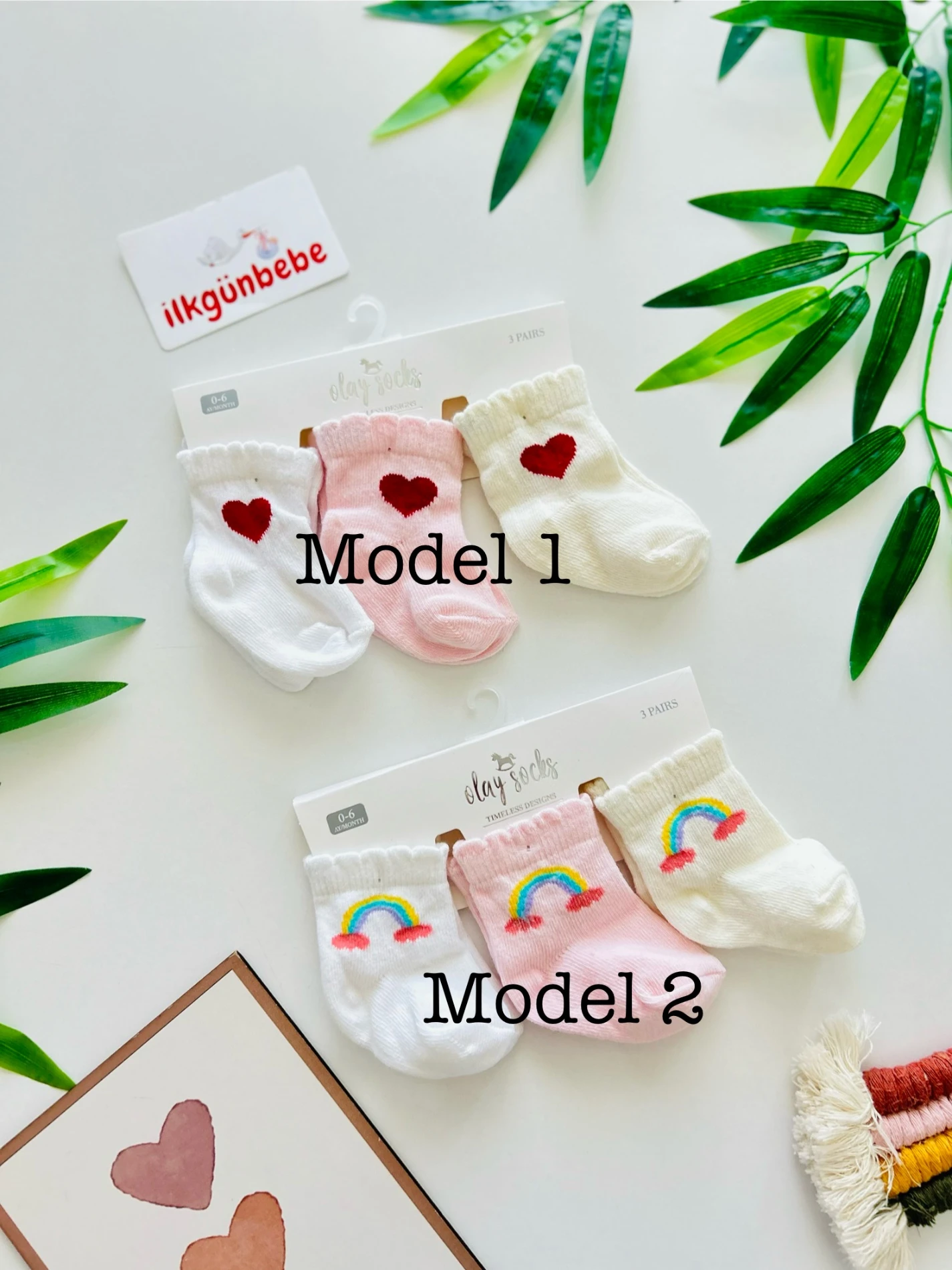 3’lü Çorap Set