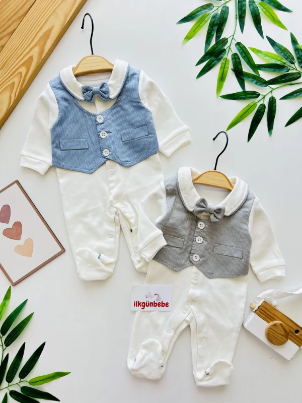 Papyonlu Smokin Şık Tulum