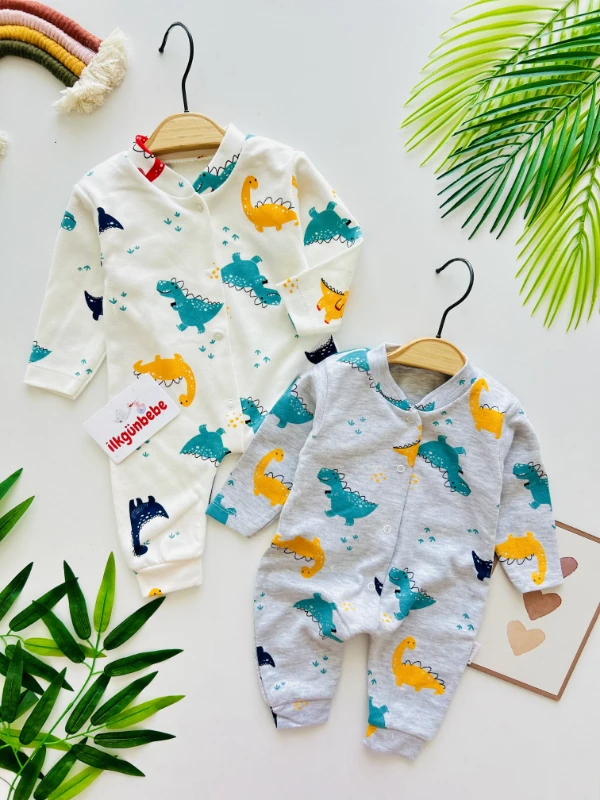 Dino Desenli %100 Pamuk Tulum