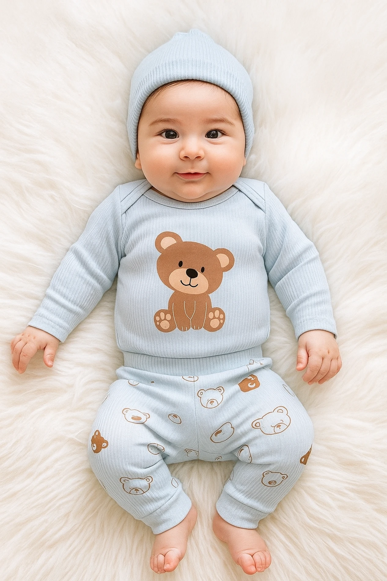  Bear %100 Pamuk 2’li Takım