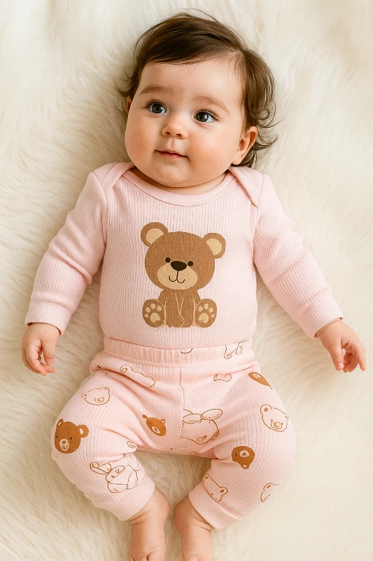 Bear  %100 Pamuk 2’li Takım