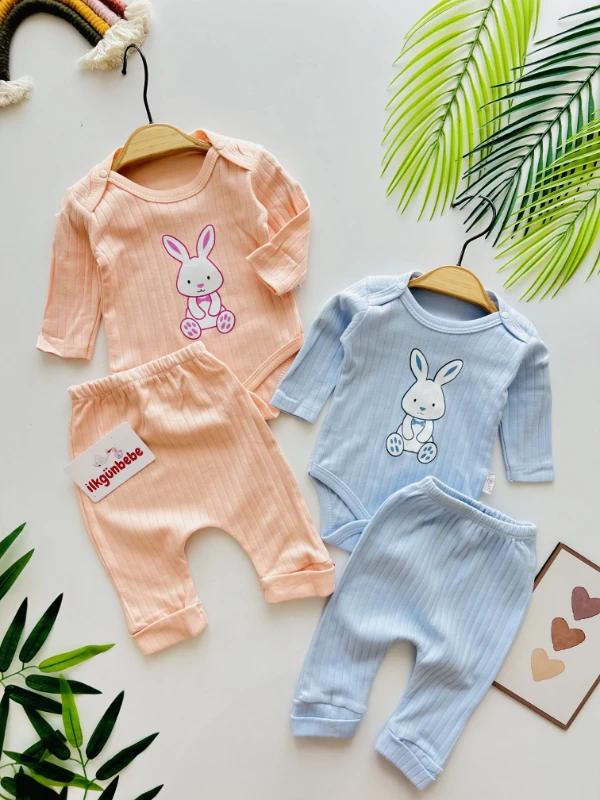 Tavşancık %100 Pamuk 2’li Takım