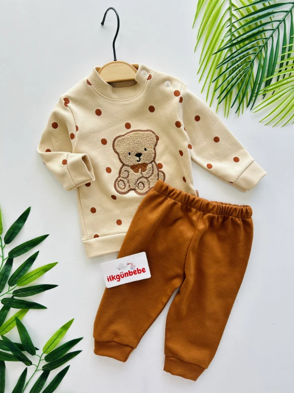 Teddy Bear %100 Pamuk 2’li Takım