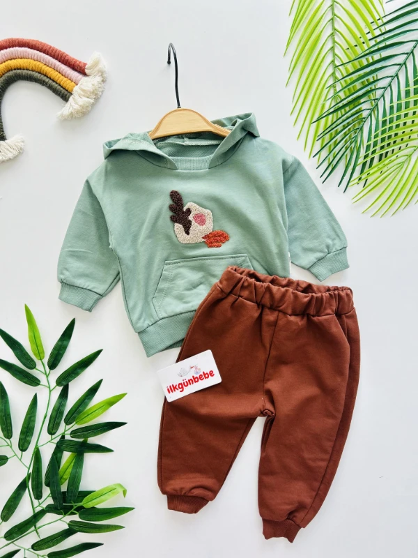 Kanguru Cepli Kapüşonlu Cool Takım