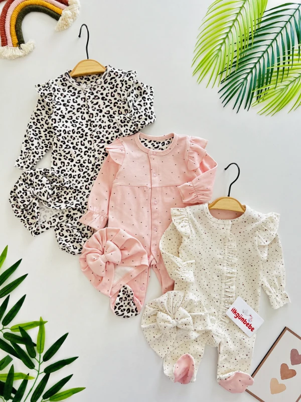 3 Tulum 3 Bone %100 Pamuk Set