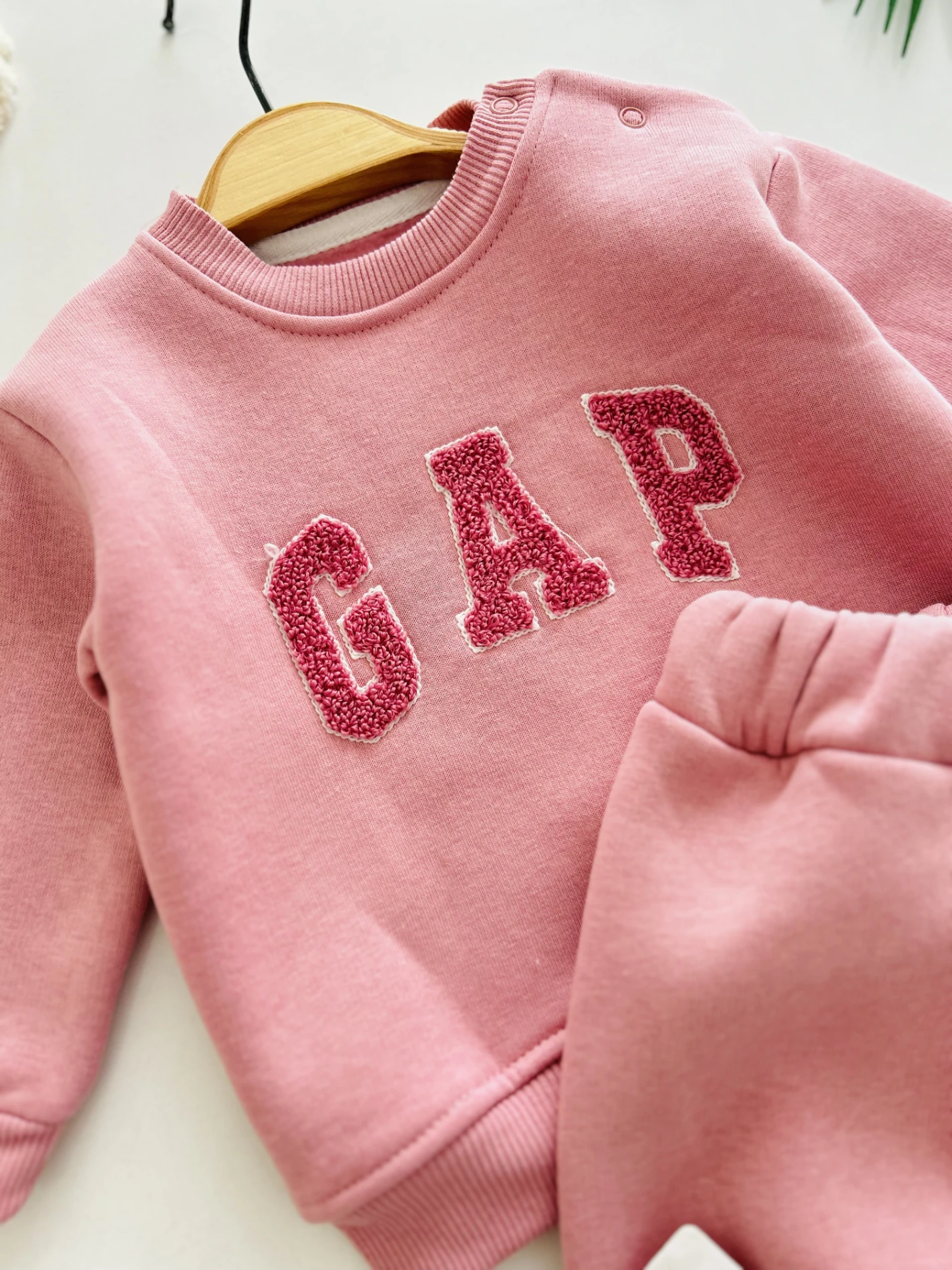 Gap 3 İp Şardonlu Kışlık 2’li Takım