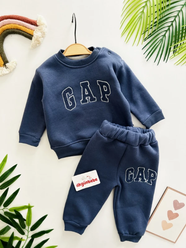 Gap 3 İp Şardonlu Kışlık 2’li Takım