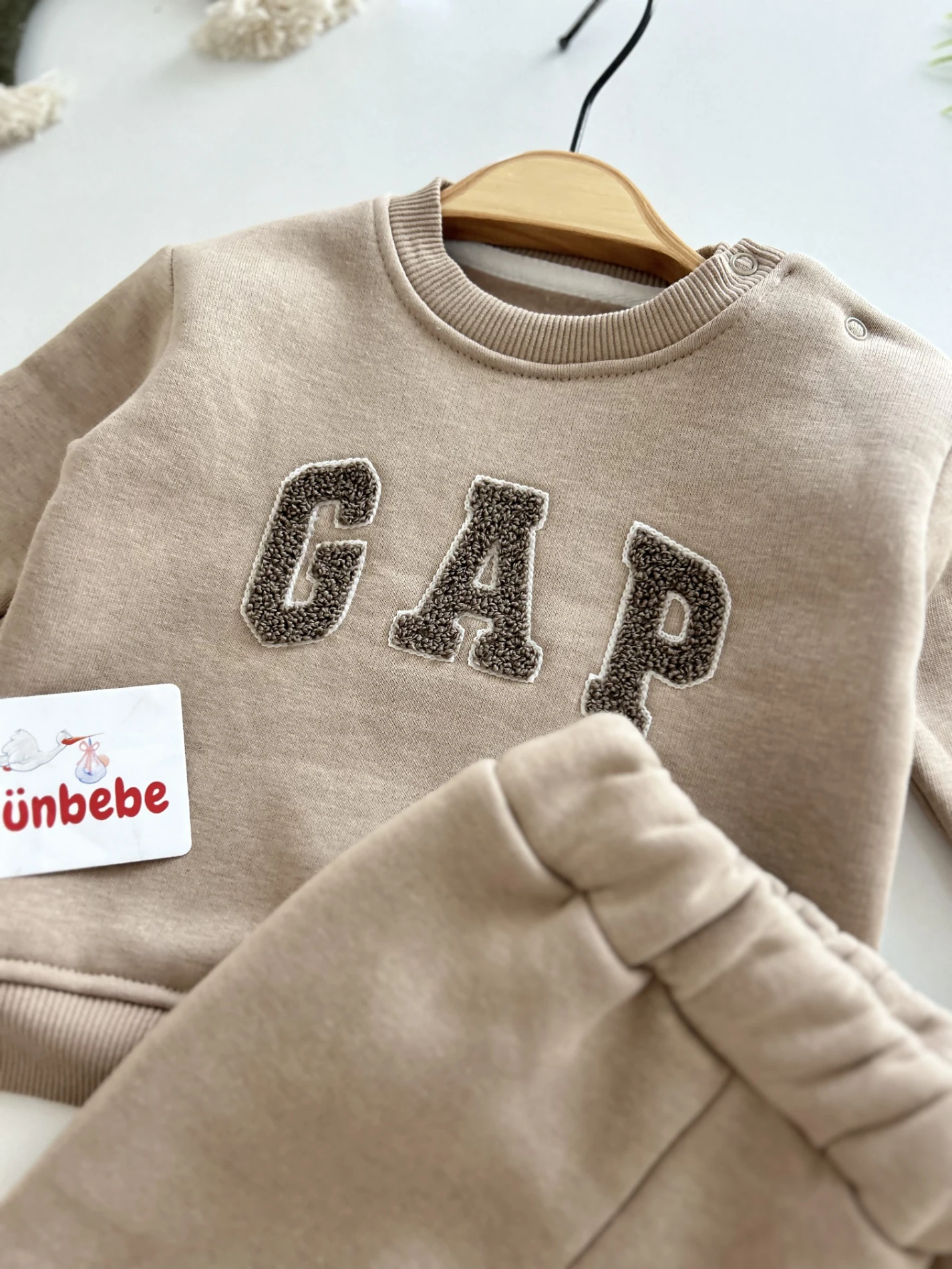 Gap 3 İp Şardonlu Kışlık 2’li Takım