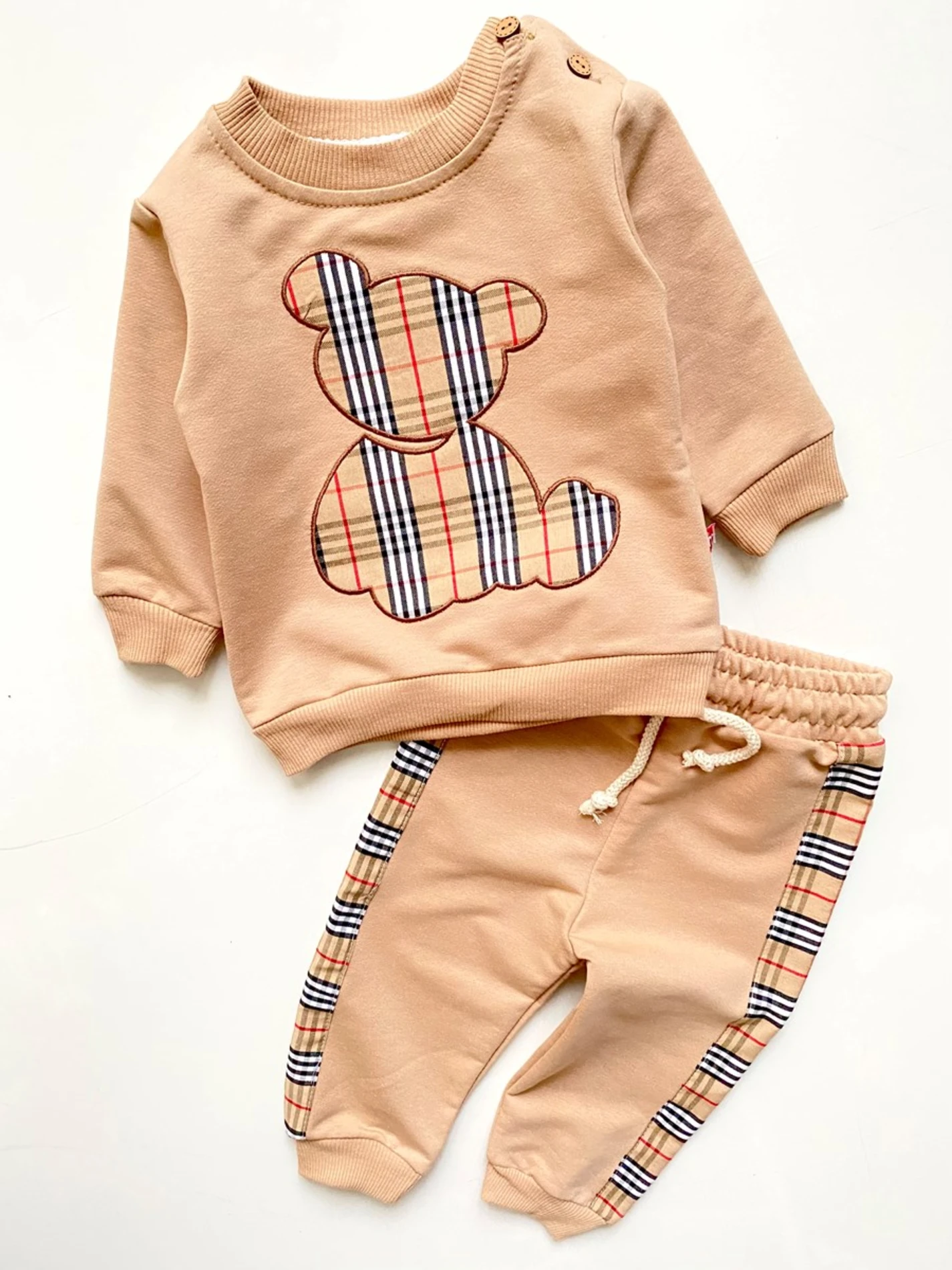Baby Fendi Bisiklet Yaka Mevsimlik 2’li takım