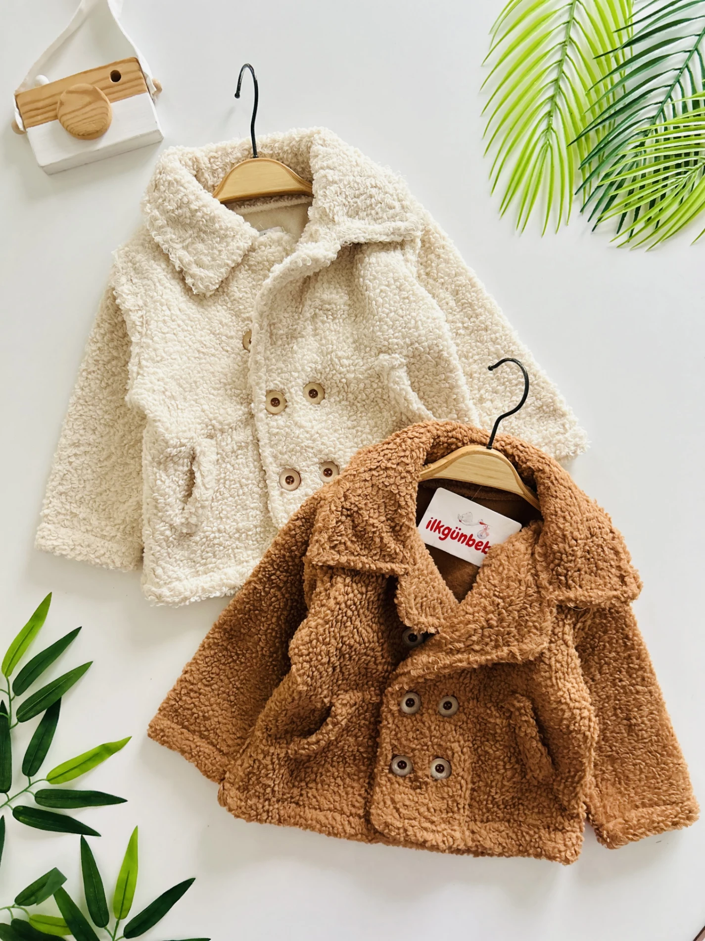 Peluş Yumuşacık Dış Giyim Unisex  Trenç Model  Ceket 