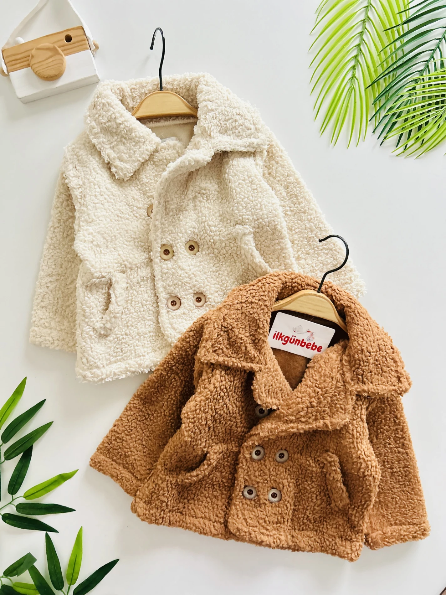 Peluş Yumuşacık Dış Giyim Unisex  Trenç Model  Ceket 
