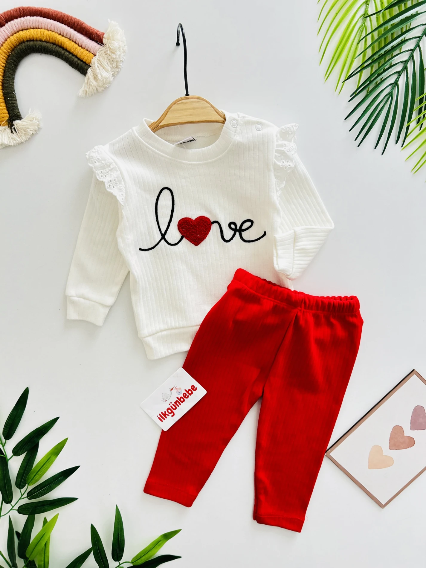 Love Kampanyalı %100 Pamuk Takım