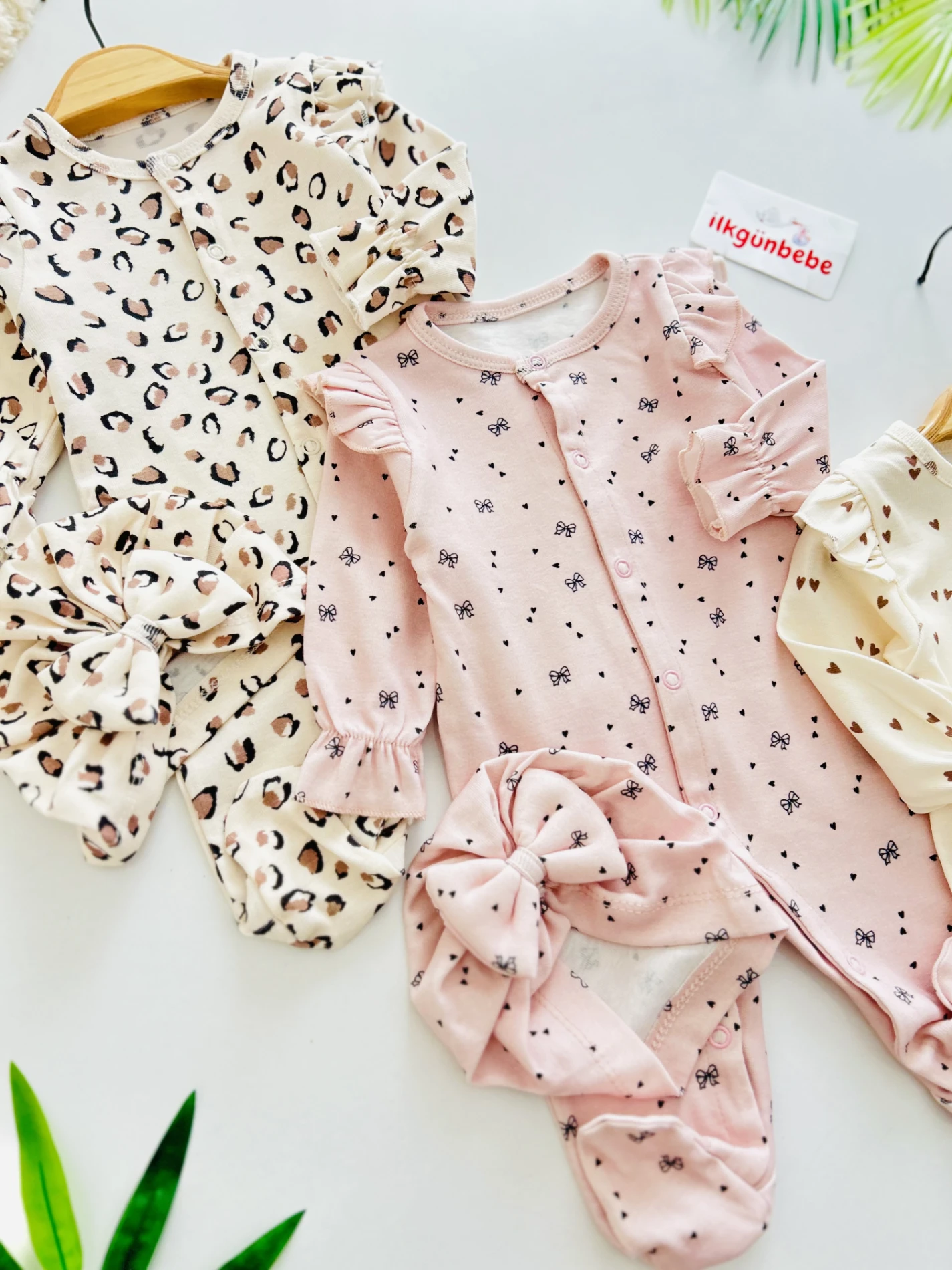 Leogirl %100 Pamuk 3 Bandana 3 Tulum Set