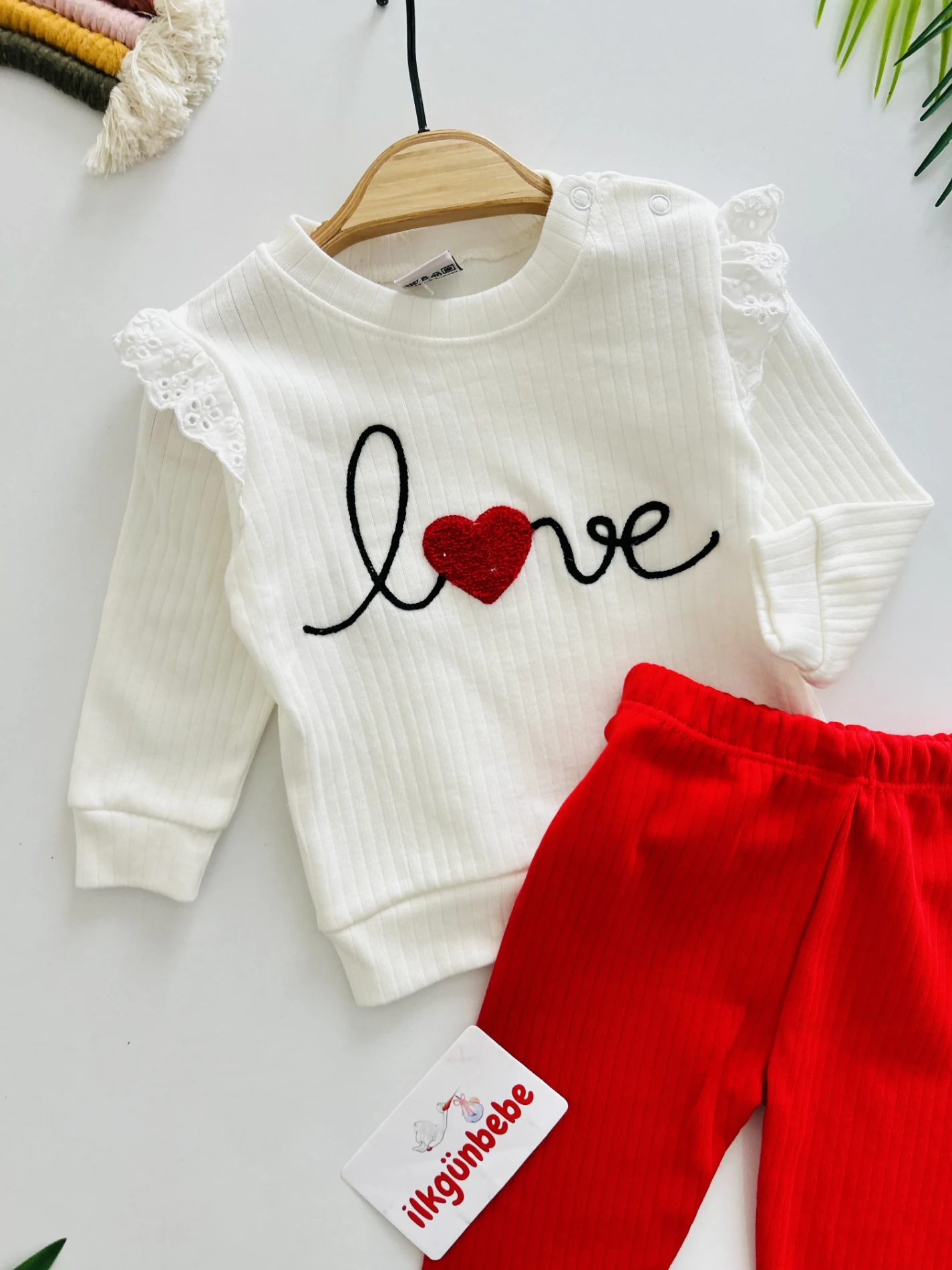 Love Kampanyalı %100 Pamuk Takım