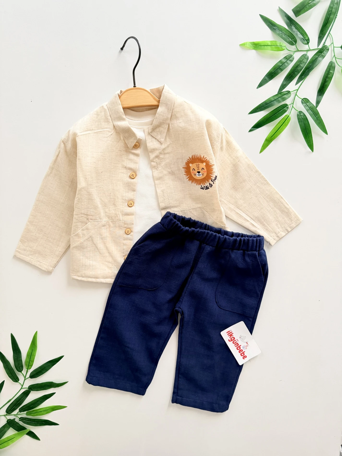 Tiger Müslin Kumaş Premium Kalite 3’lü Takım