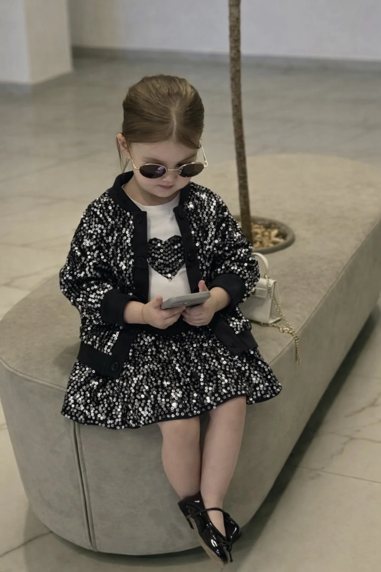 Pullu Ceketli Şort Etekli Premium Kalite 3’lü Takım