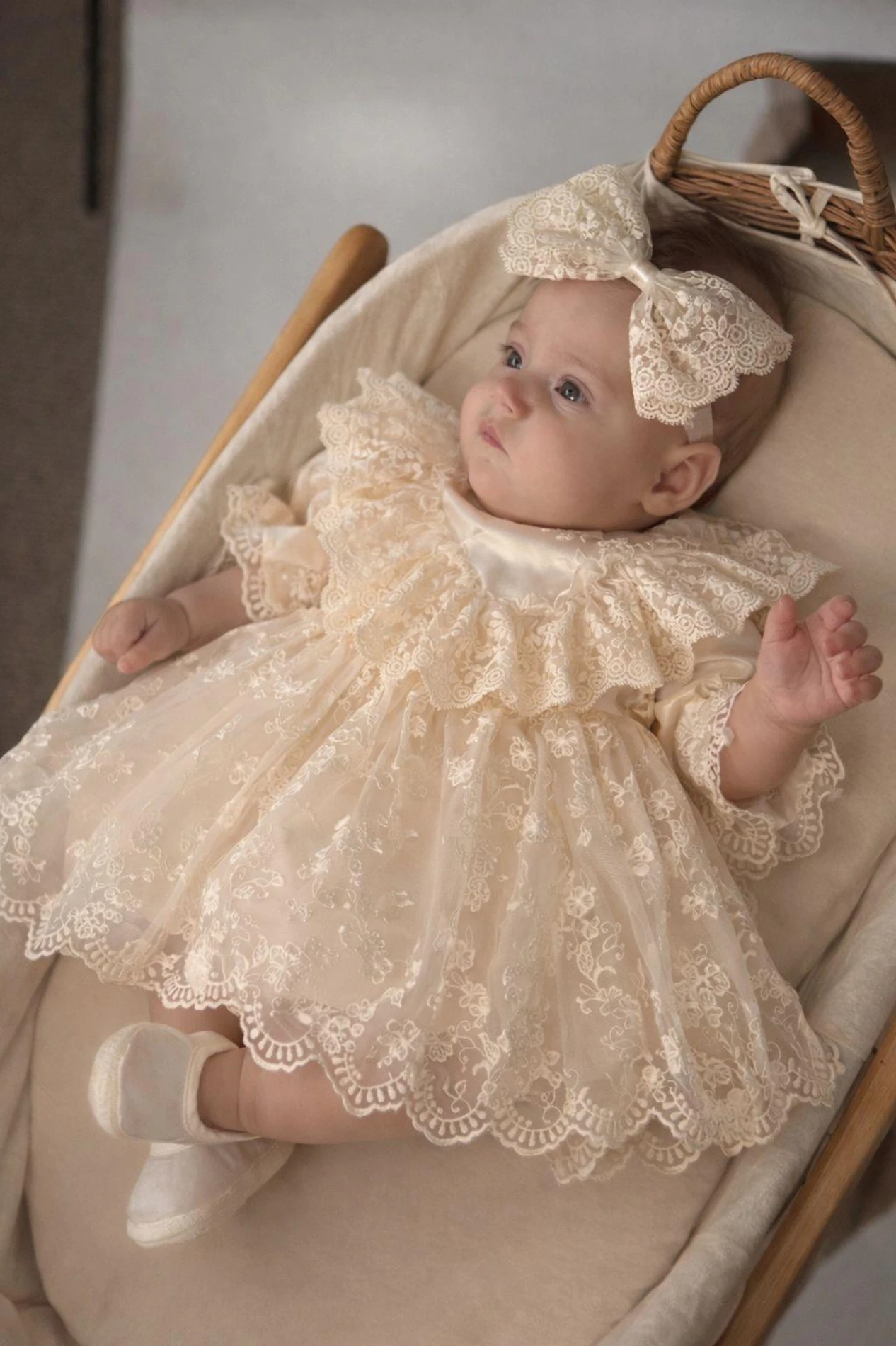 Venessa Özel Gün Mevlütlük  Dantelli 4 Parça Premium Set