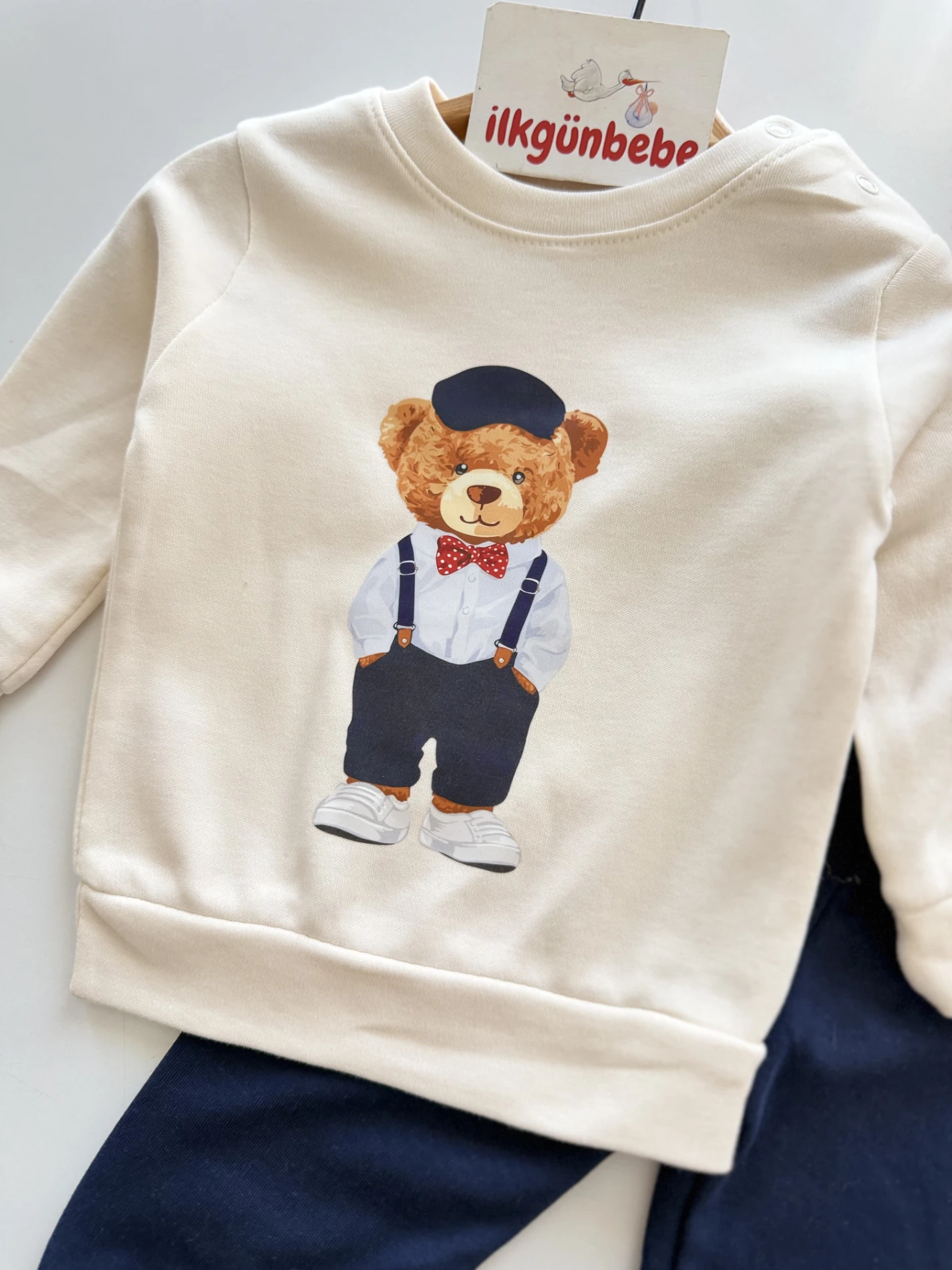 Teddy Desenli Yumuşacık Mevsimlik Takım