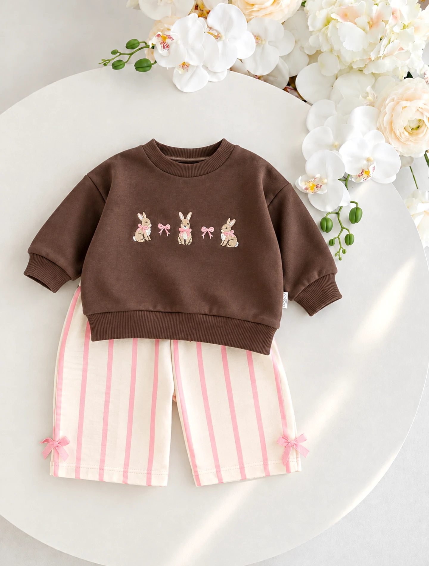 Cute Rabbit Fiyonklu   Pinterest Premium %100 Pamuk  Takım