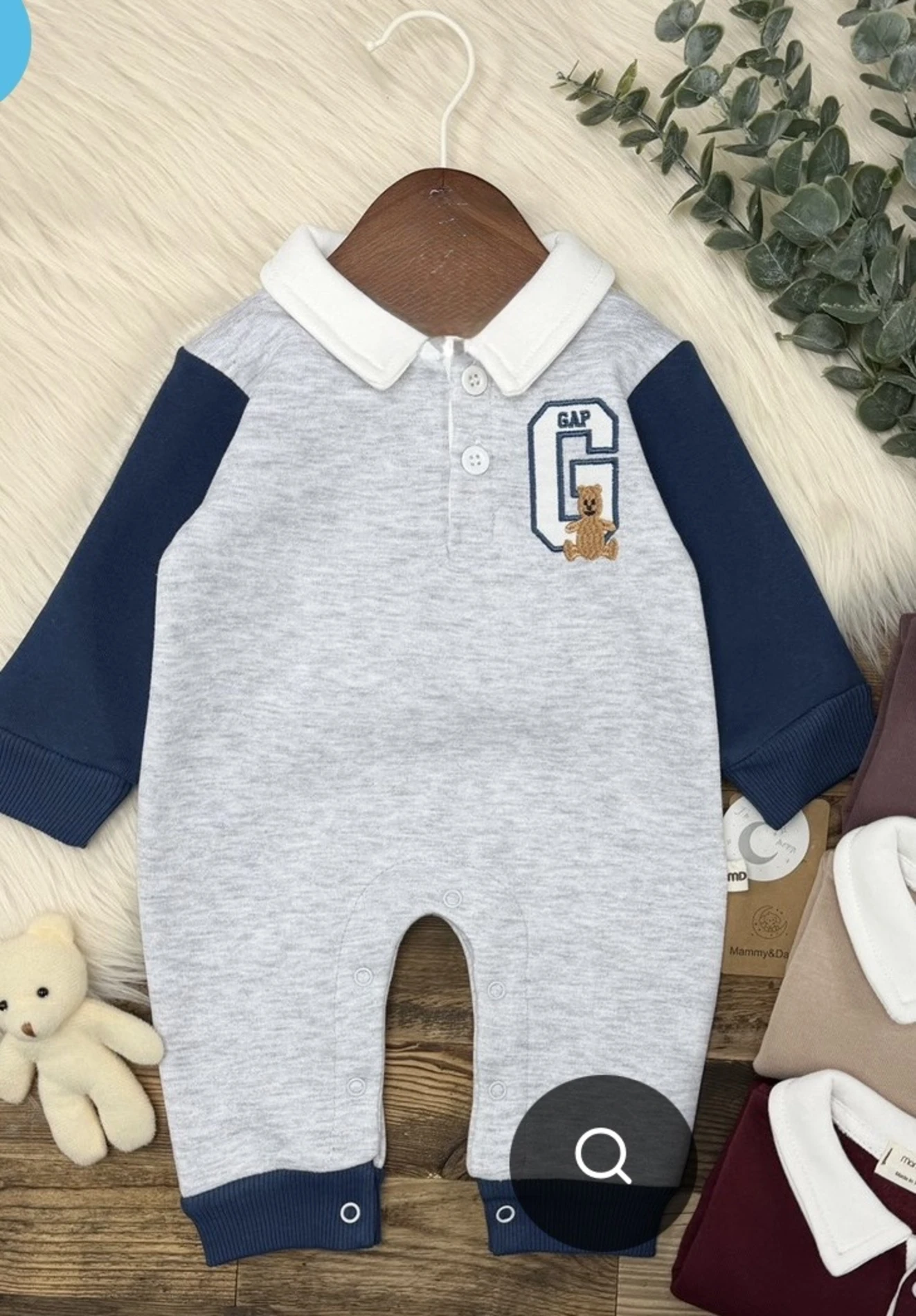 Teddy G  3 İp Şardonlu Yumuşacık Tulum 