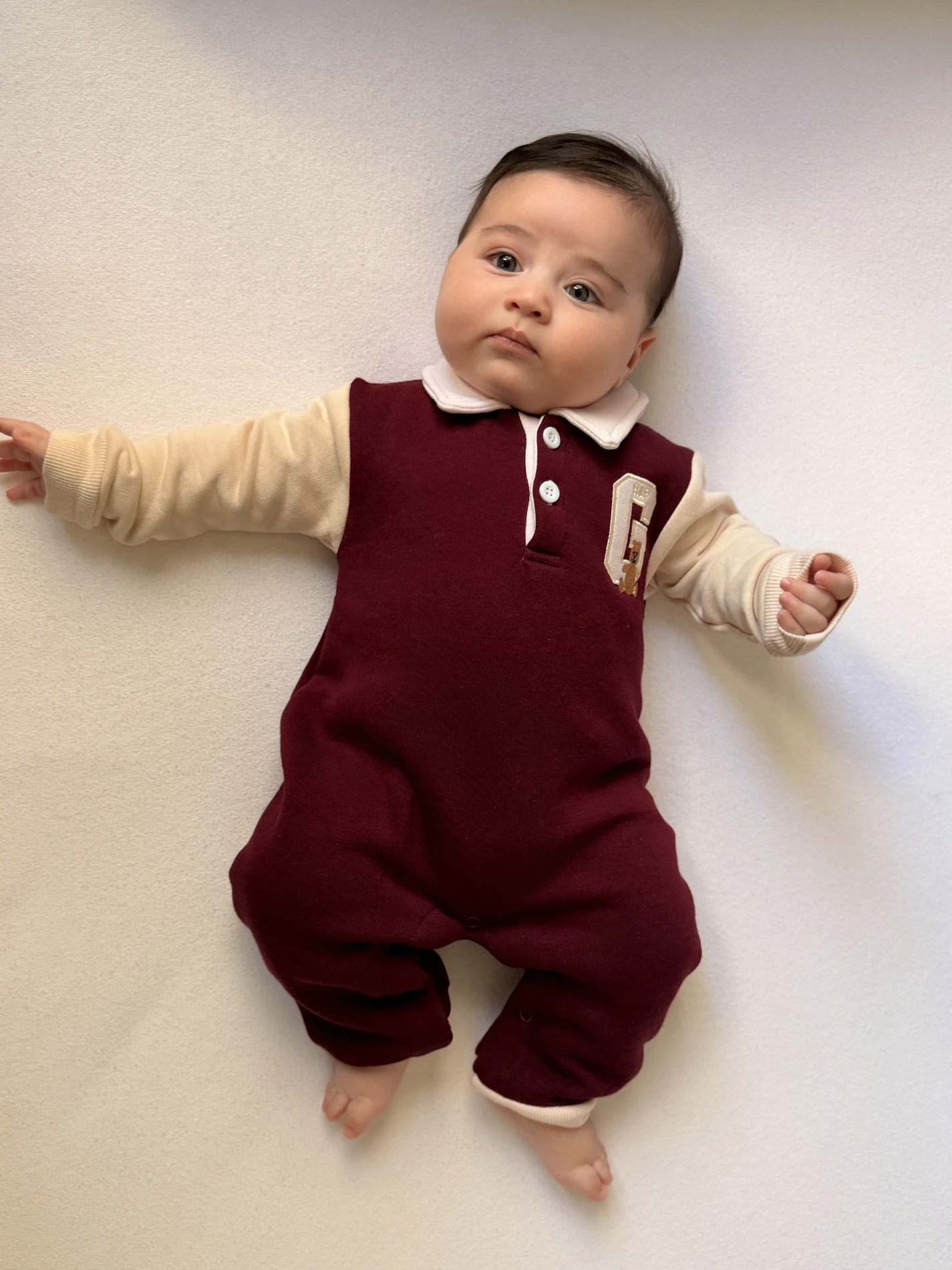 Teddy G  3 İp Şardonlu Yumuşacık Tulum 