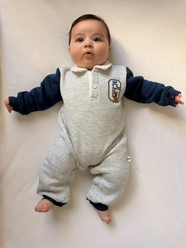 Teddy G  3 İp Şardonlu Yumuşacık Tulum 