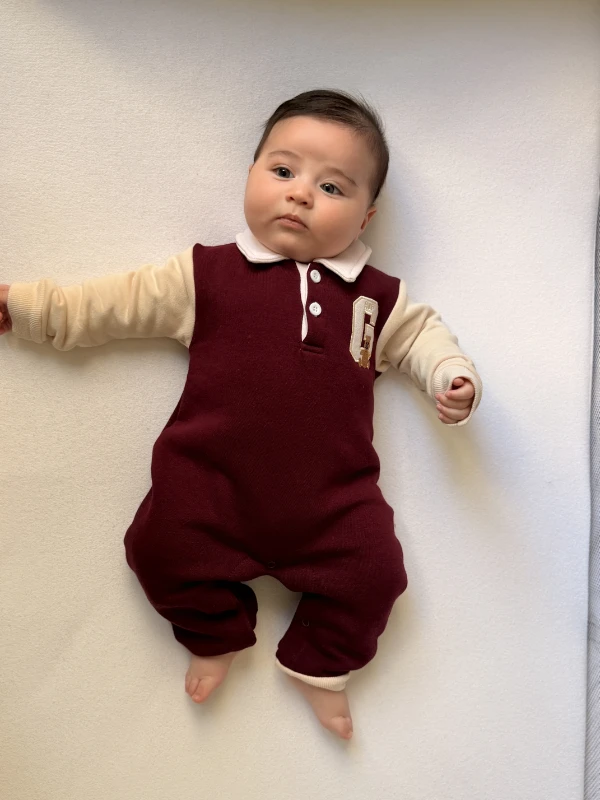 Teddy G  3 İp Şardonlu Yumuşacık Tulum 