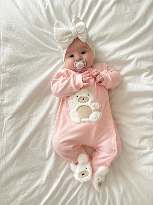 Teddy Yumuşacık %100 Pamuk Tulum