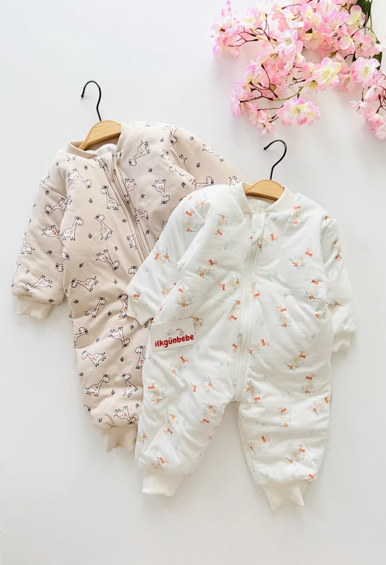 Kuğu Desenli 2.5 Tog Premium Kalite Unisex Uyku Tulumu