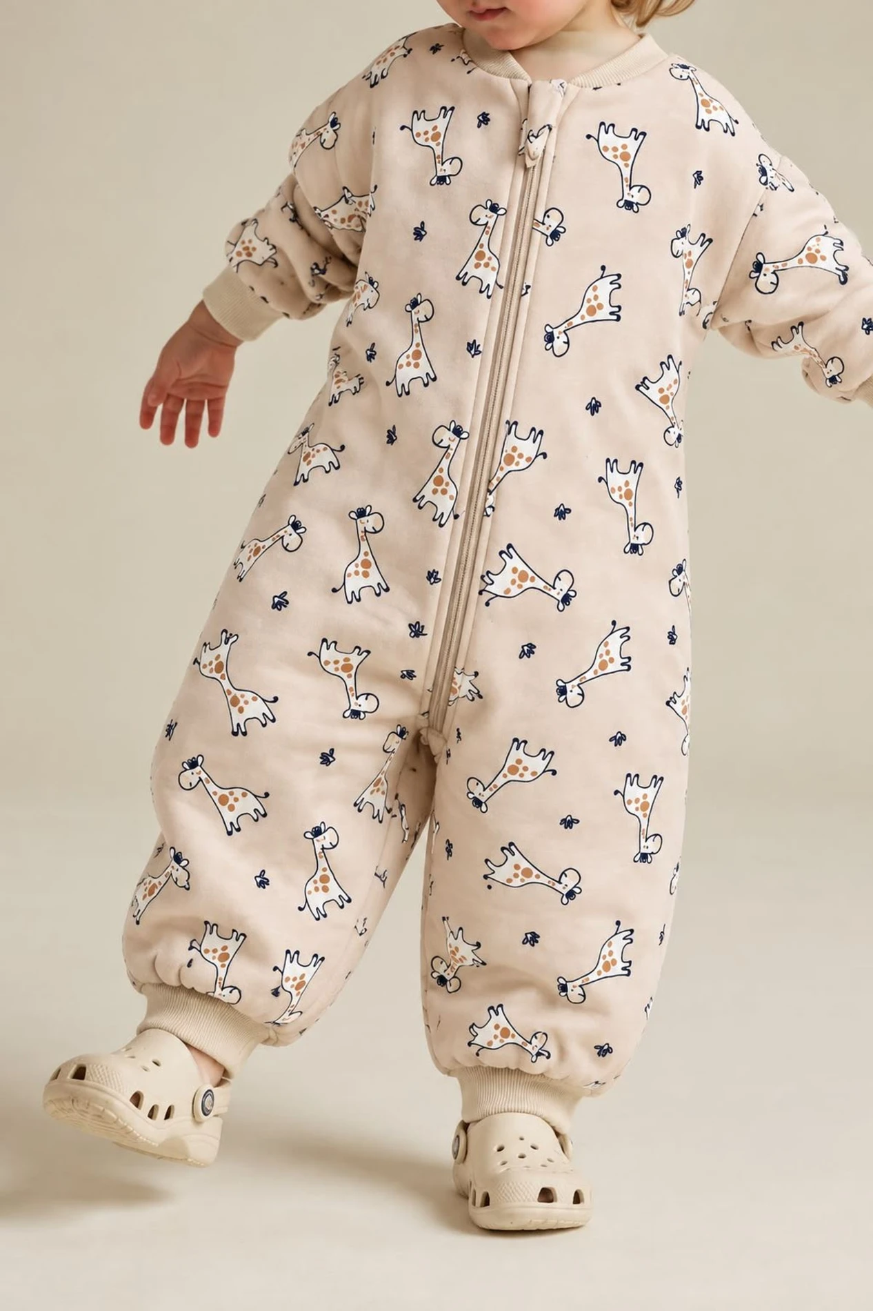 Zebra Desenli 2.5 Tog Premium Kalite Unisex Uyku Tulumu