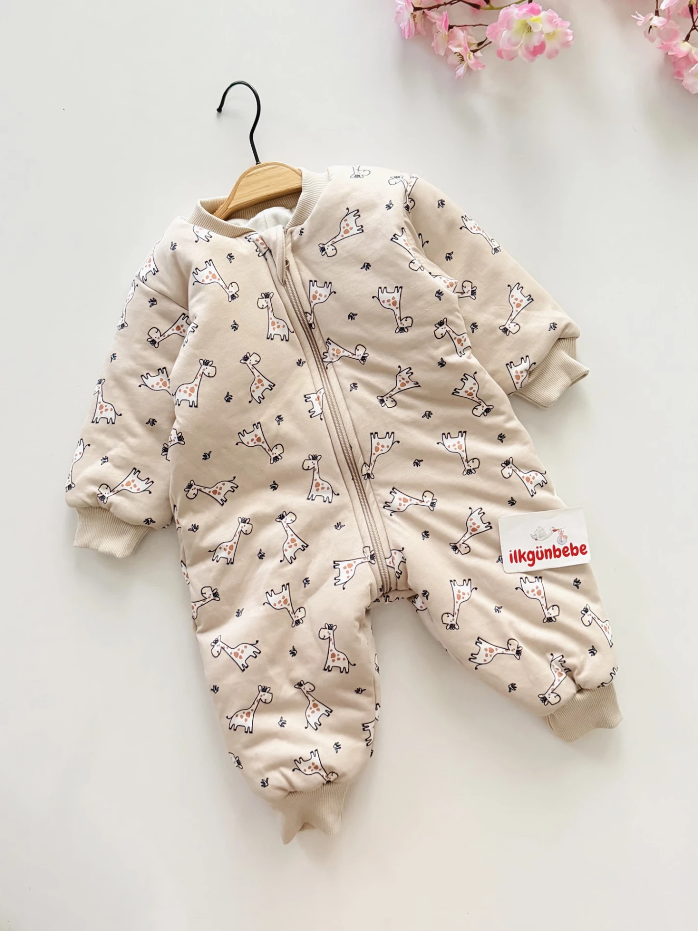 Zebra Desenli 2.5 Tog Premium Kalite Unisex Uyku Tulumu