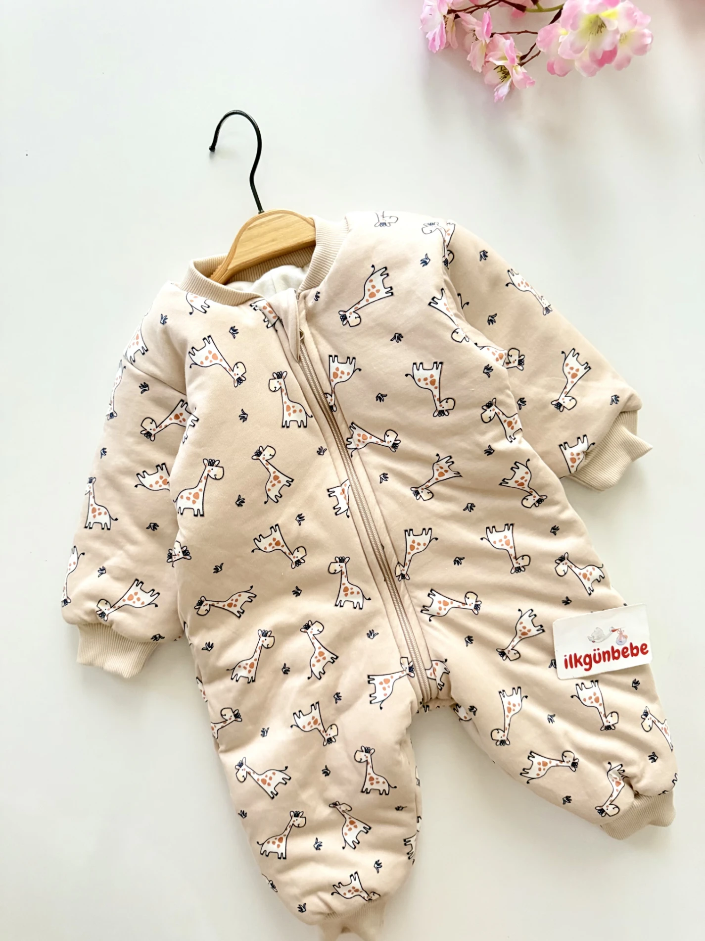 Zebra Desenli 2.5 Tog Premium Kalite Unisex Uyku Tulumu