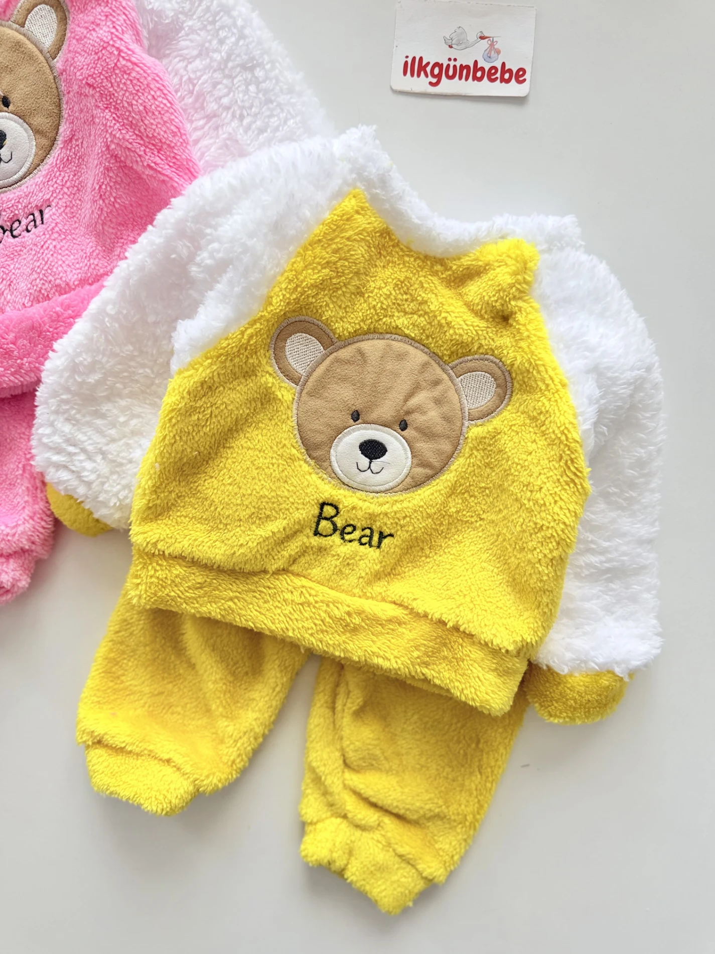 Bear Peluş Yumuşacık 2’li Takım