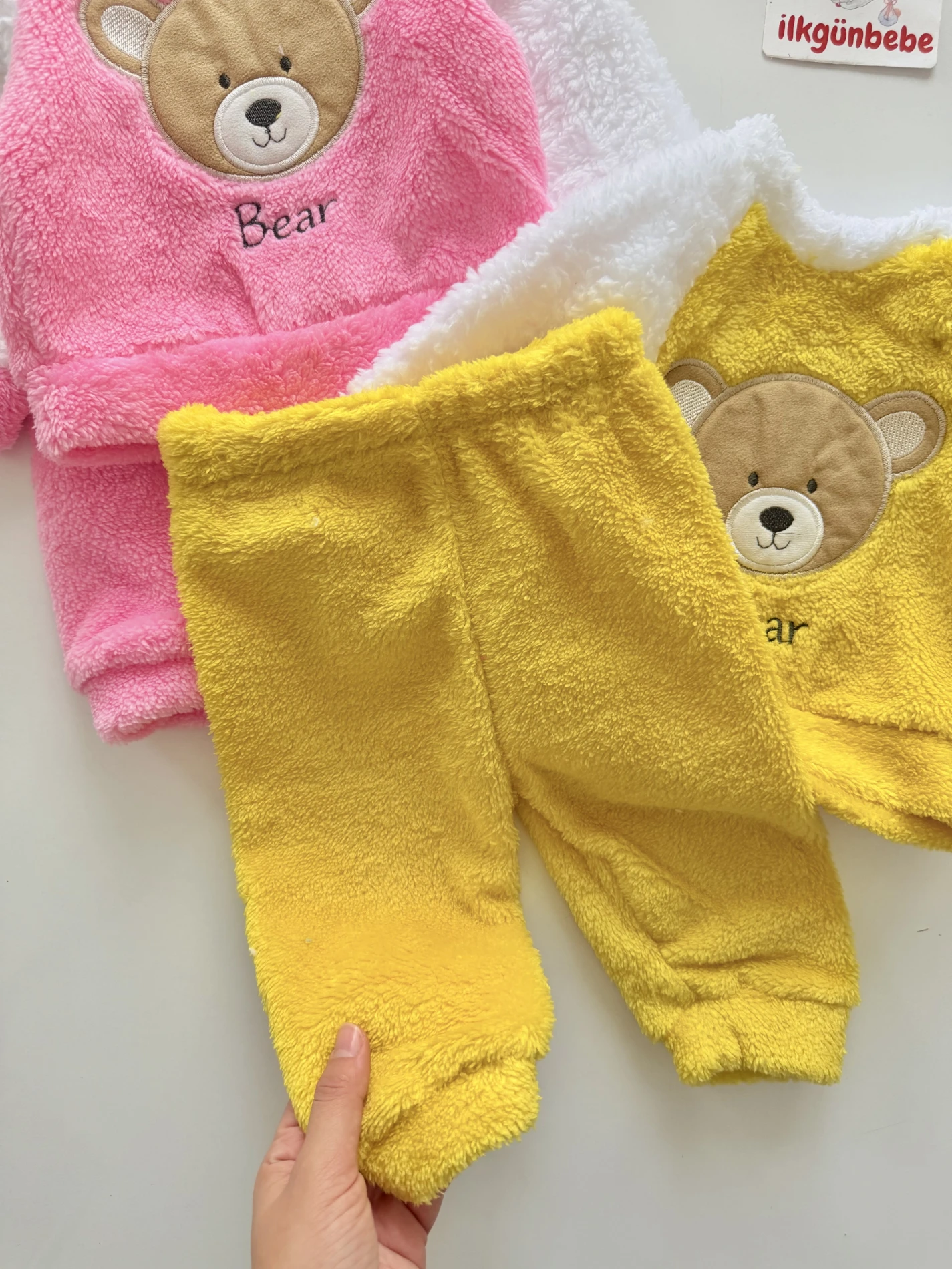 Bear Peluş Yumuşacık 2’li Takım