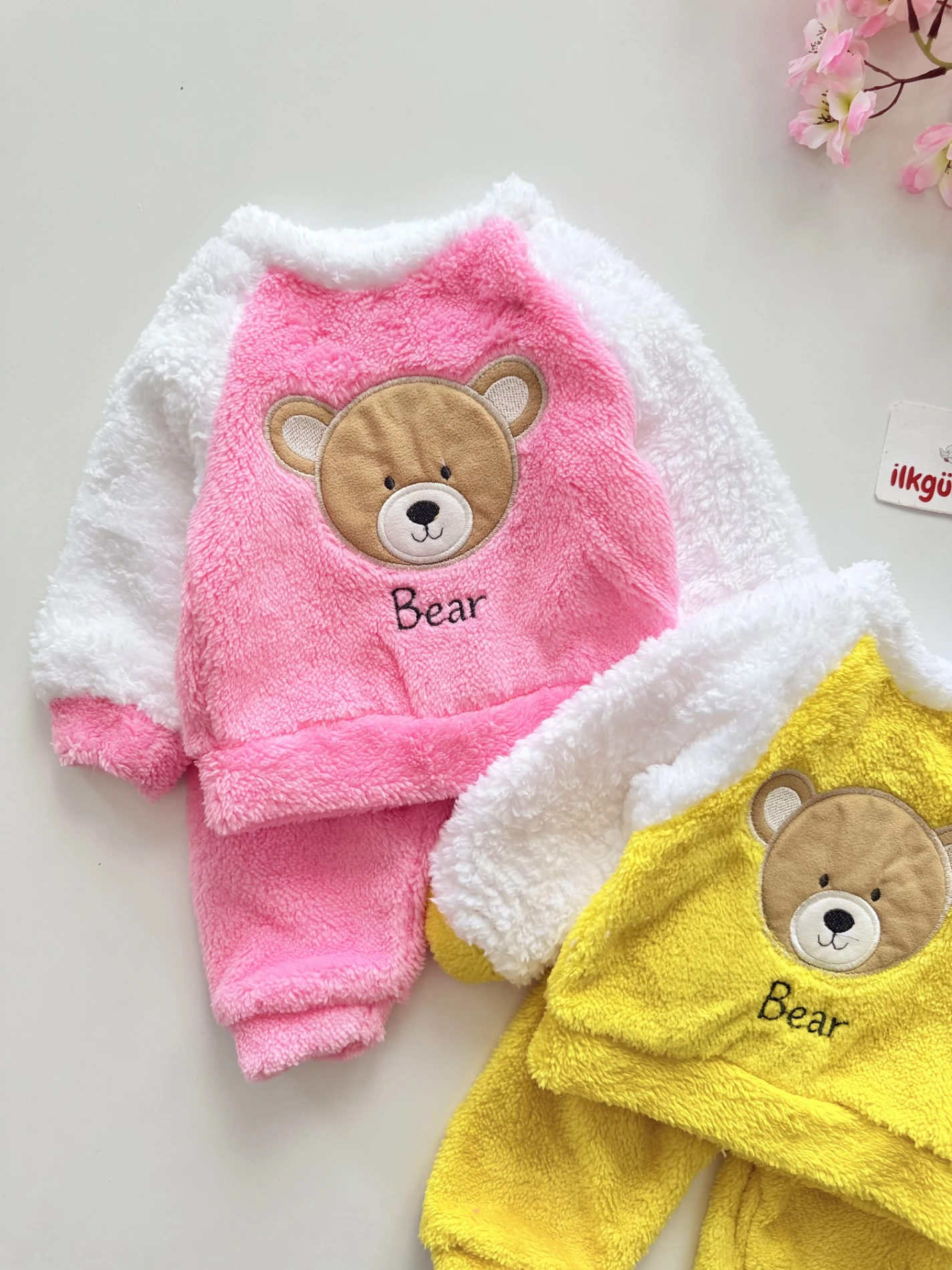Bear Peluş Yumuşacık 2’li Takım