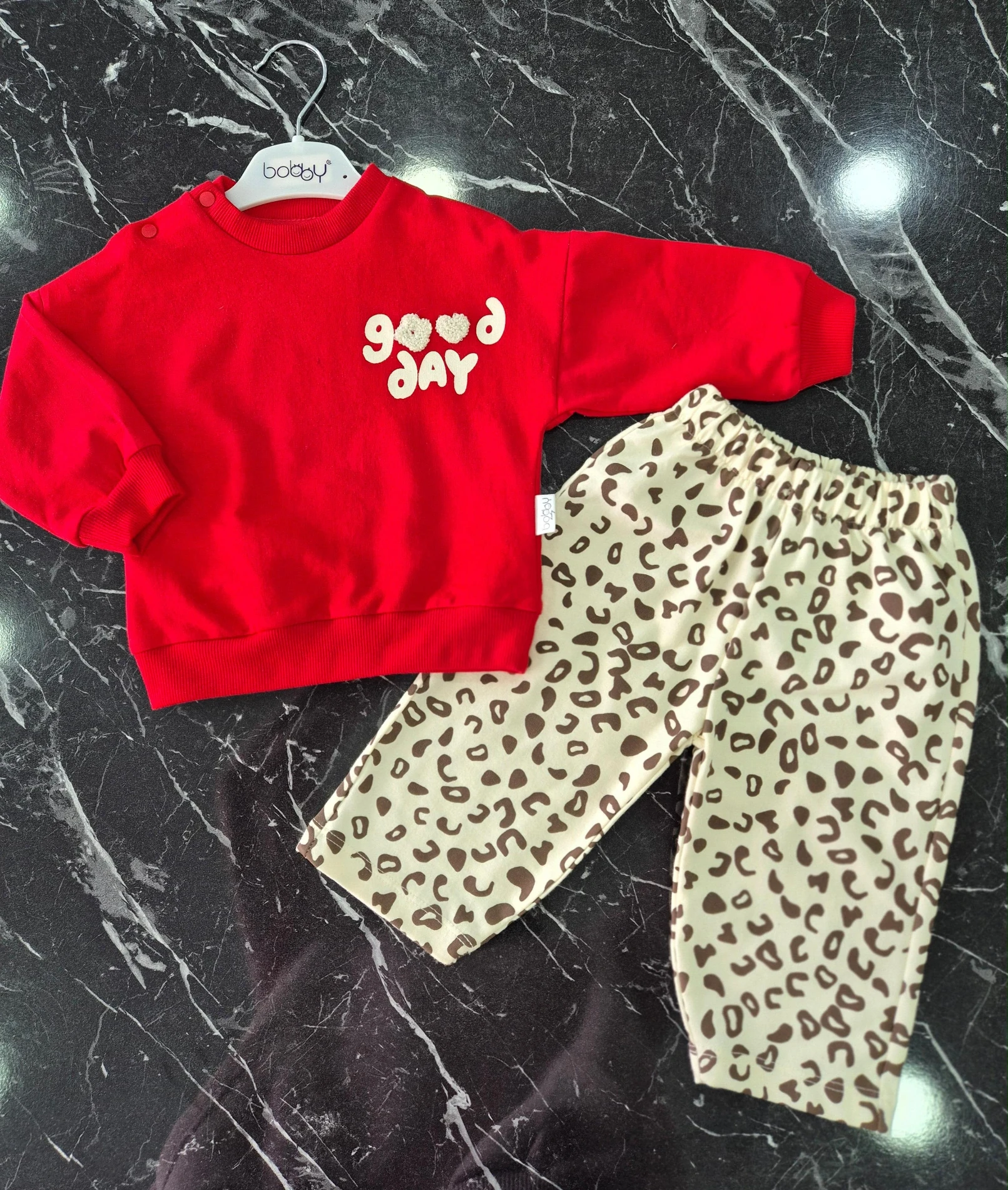 Good Day Leogirl Baskılı  Pinterest Premium %100 Pamuk  Takım
