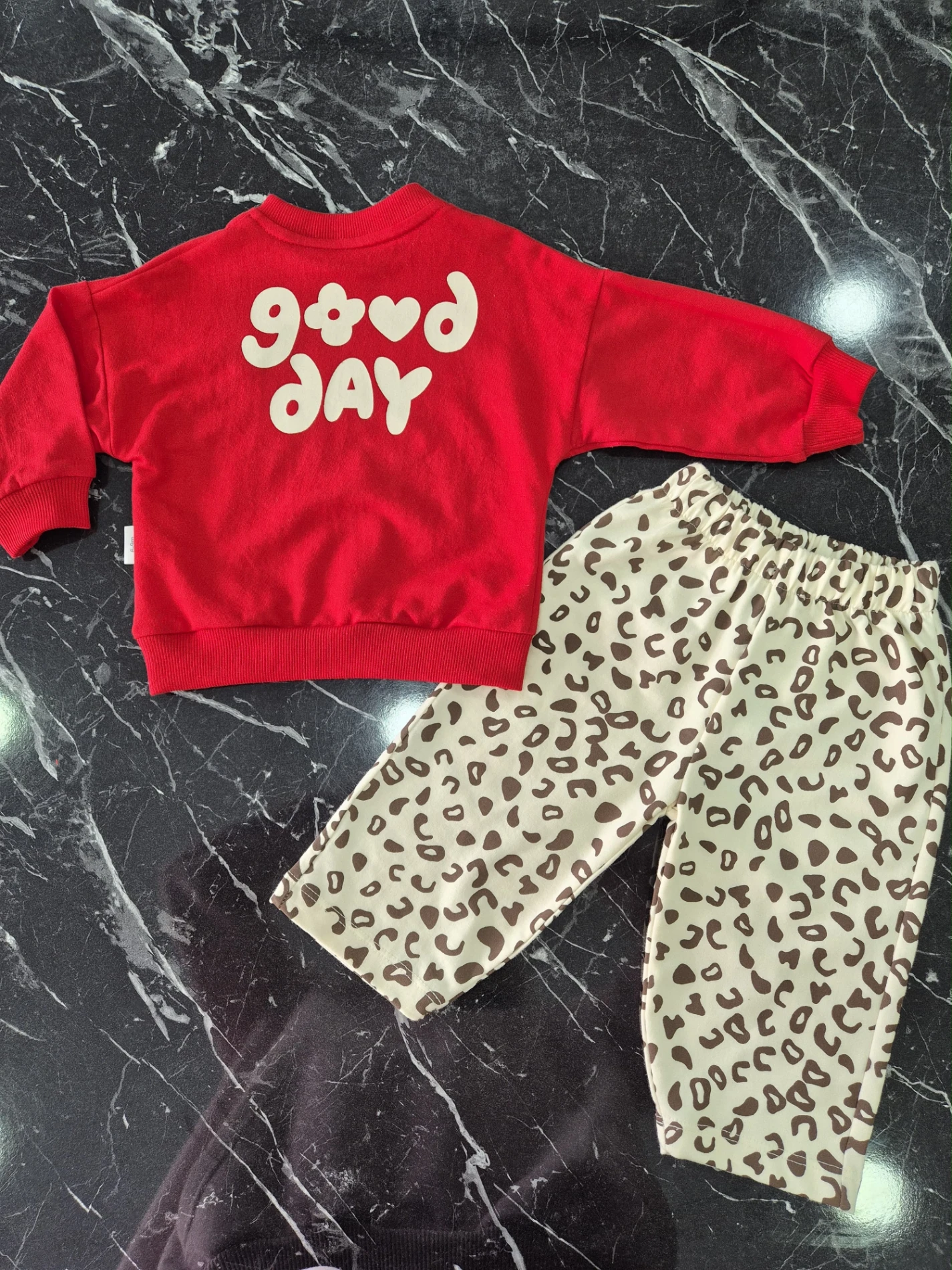 Good Day Leogirl Baskılı  Pinterest Premium %100 Pamuk  Takım