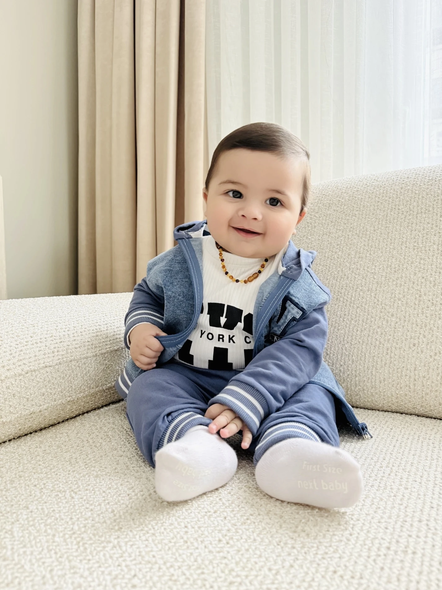 NYC Kot Ceketli Badili Pantalonlu 3’lü Takım