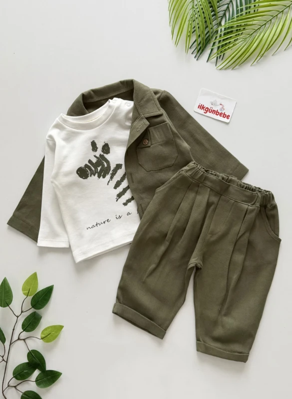 Hanry 3 Parça Body Gömlek Classic Pantalon Takım