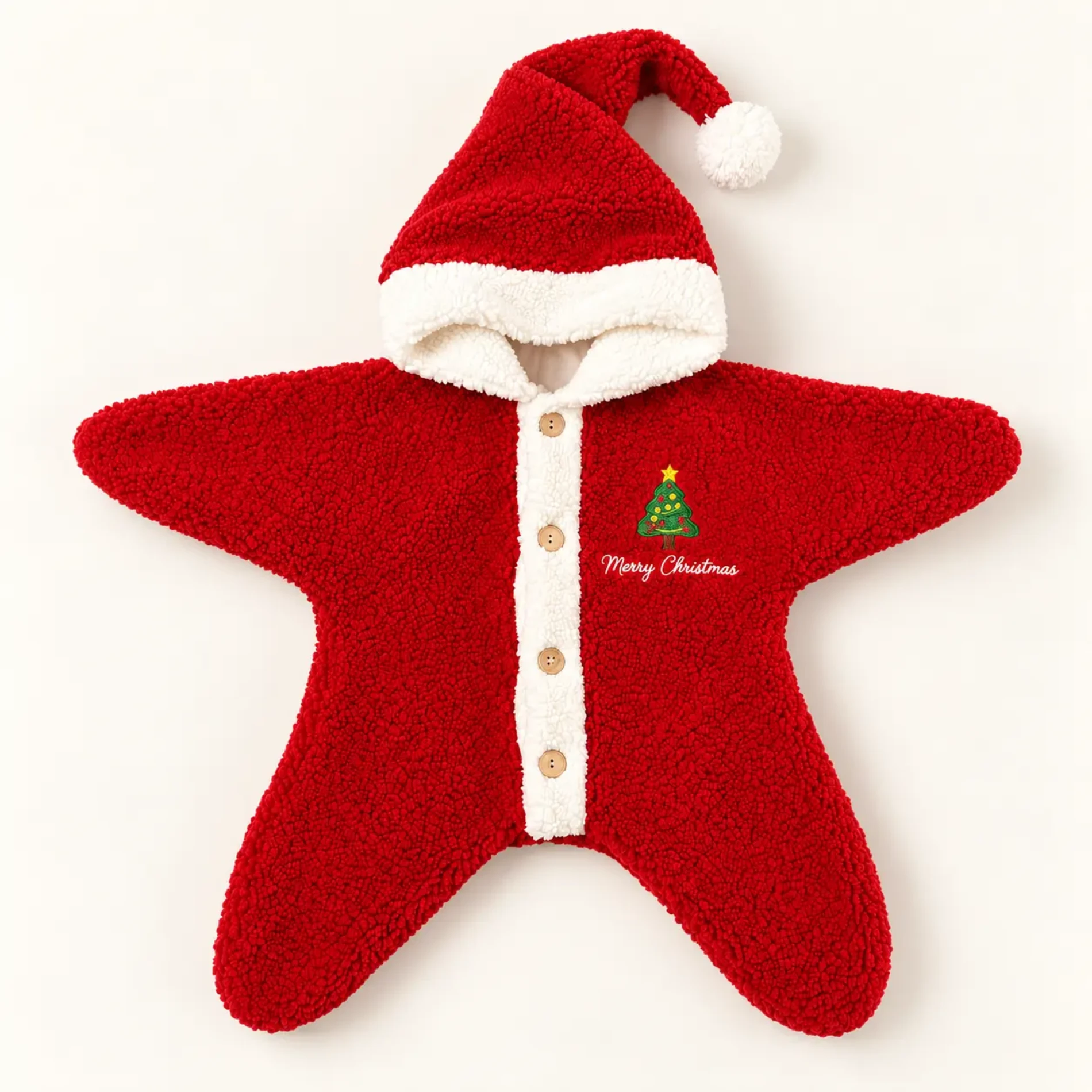 Merry Christmas Kışlık  Welsoft Yıldız Tulum