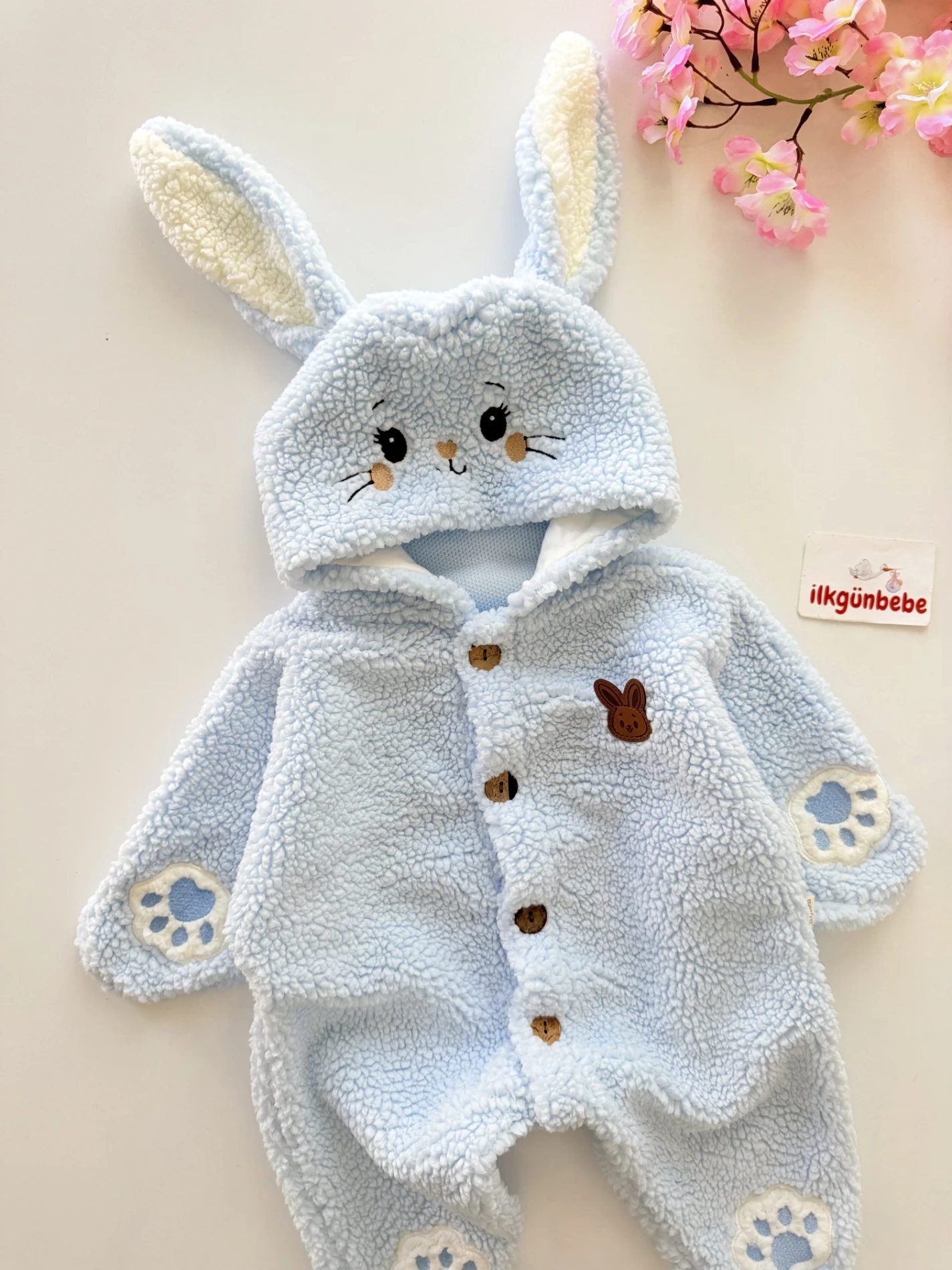 Little Bunny Welsoft Yıldız Tulum