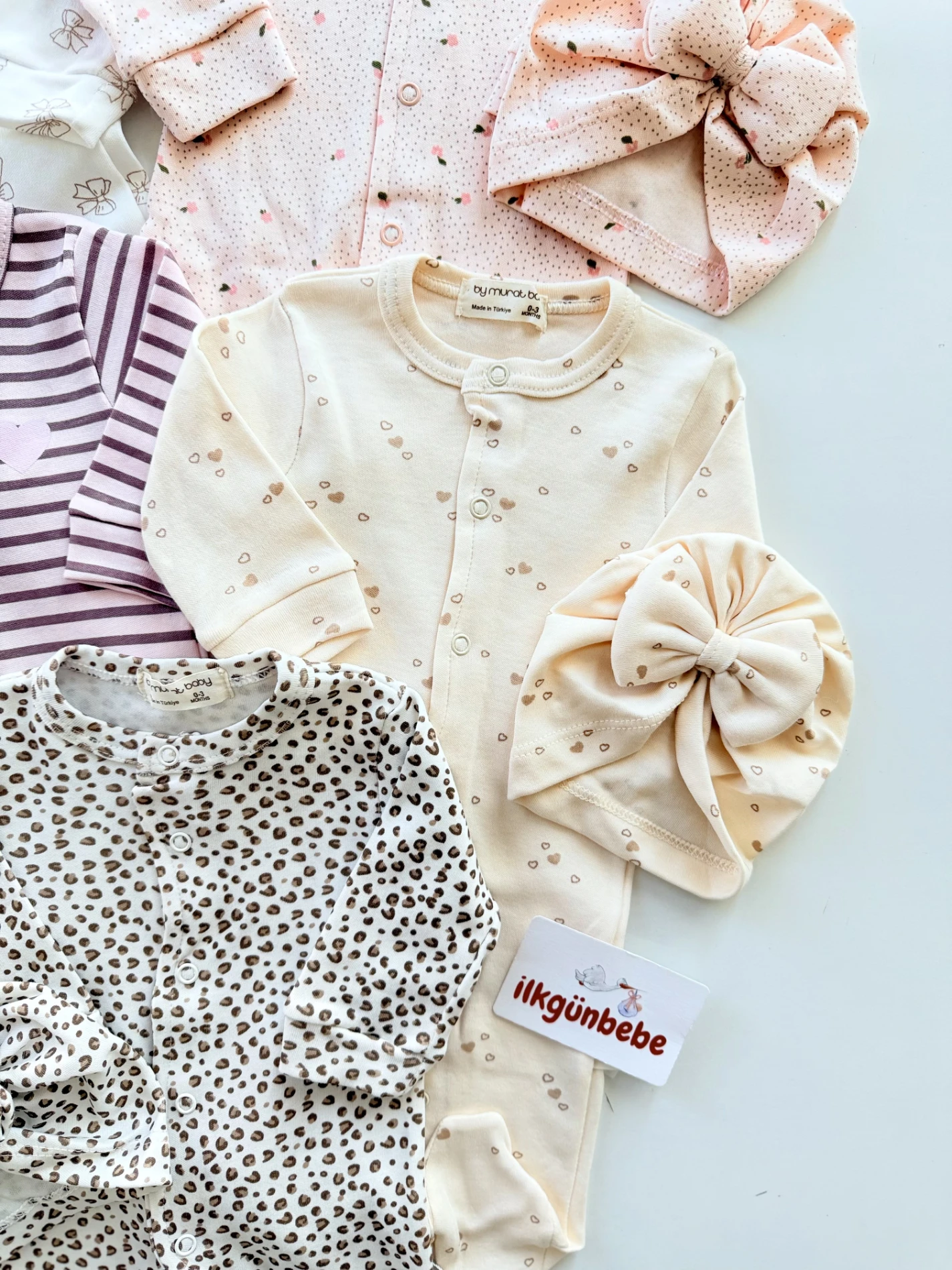 5 Tulum  & 5 Bandana  %100 Pamuk Set