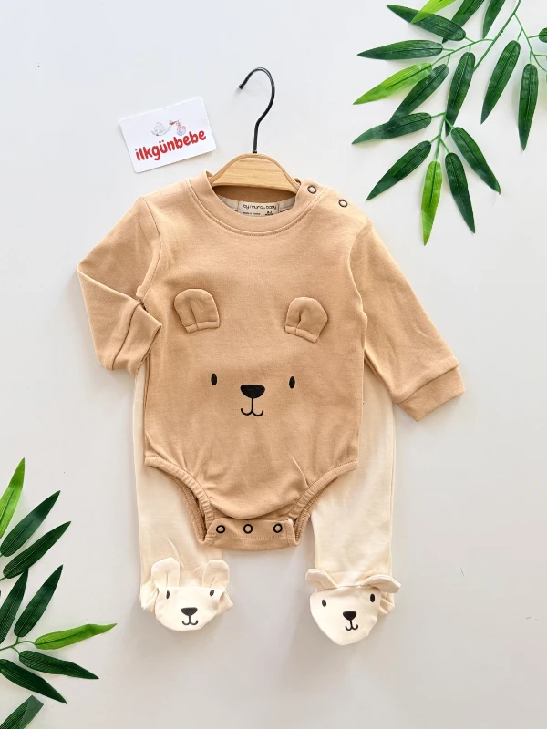 Teddy Bear 2’li %100 Pamuk Takım