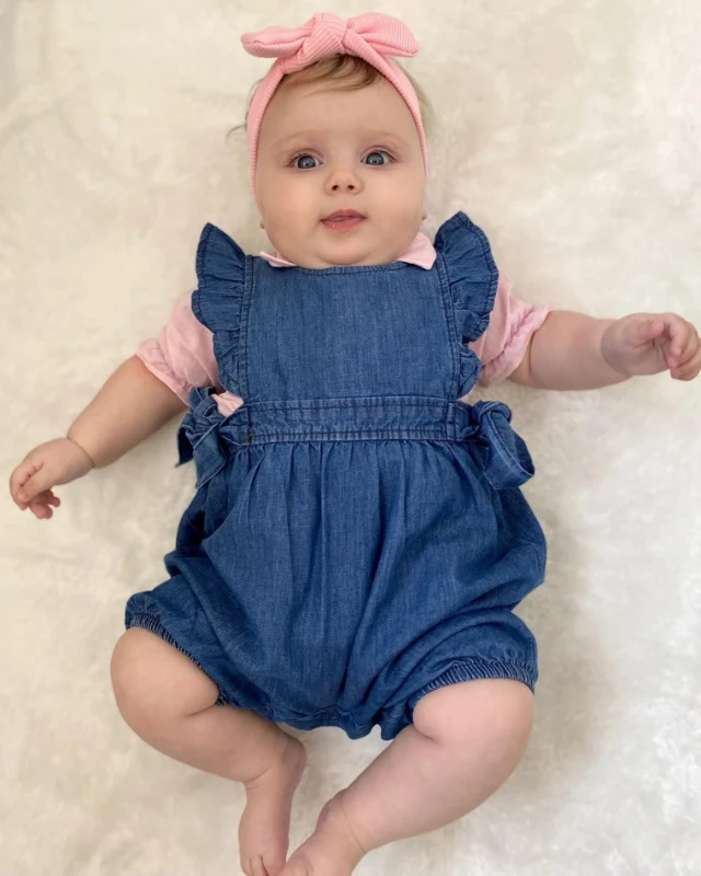 Pera Yandan Bağlamalı Tulumlu Keten Gömlekli Yazlık Set