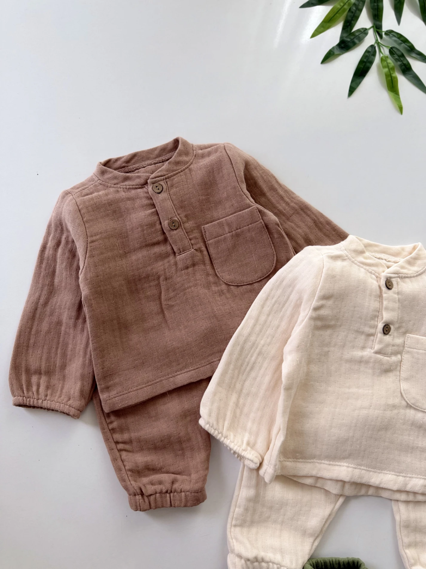 Müslin Kumaş Premium Unisex Soft 2’li Takım