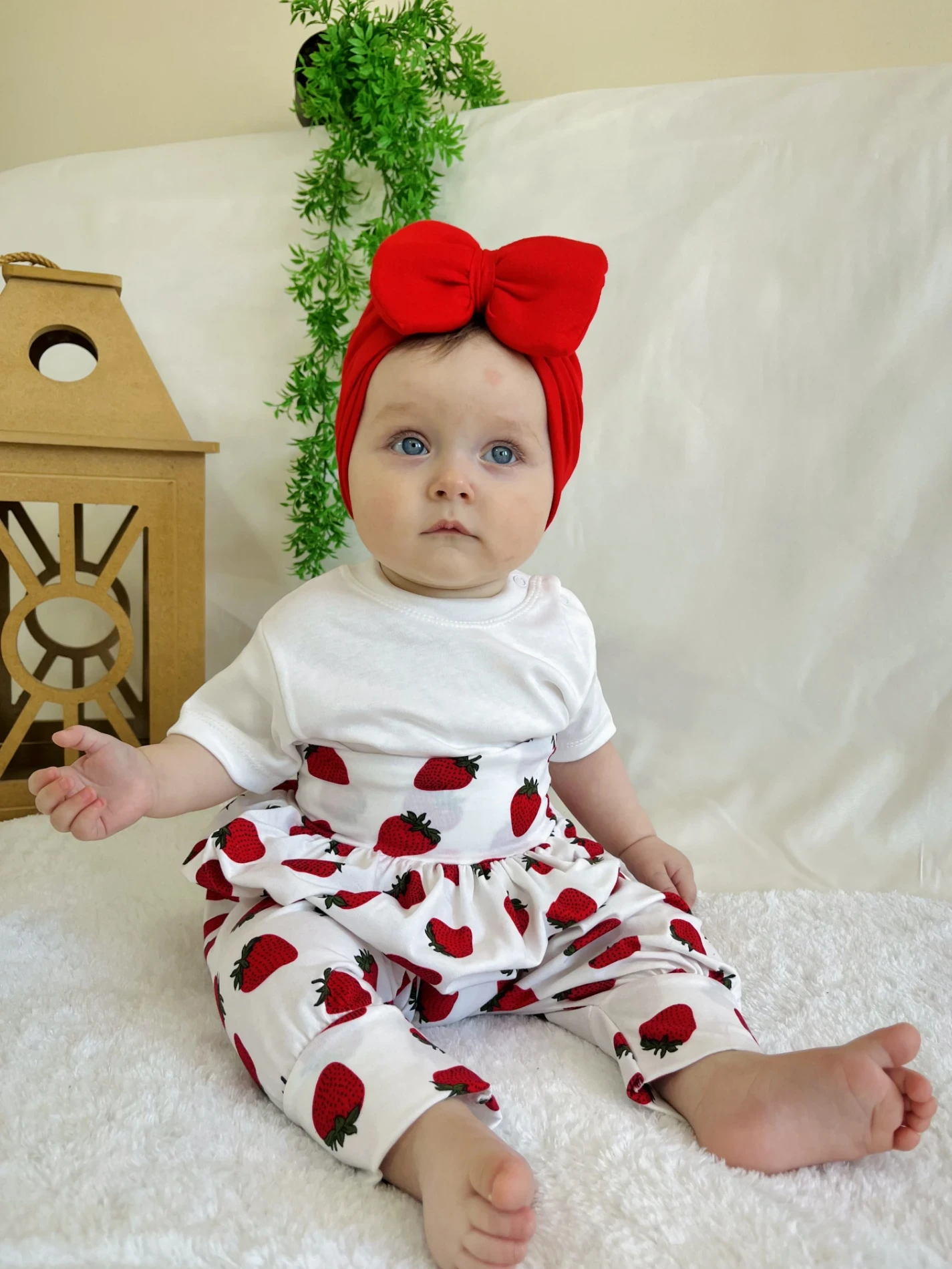 Çiçek Desenli Rengarenk Şalvar 