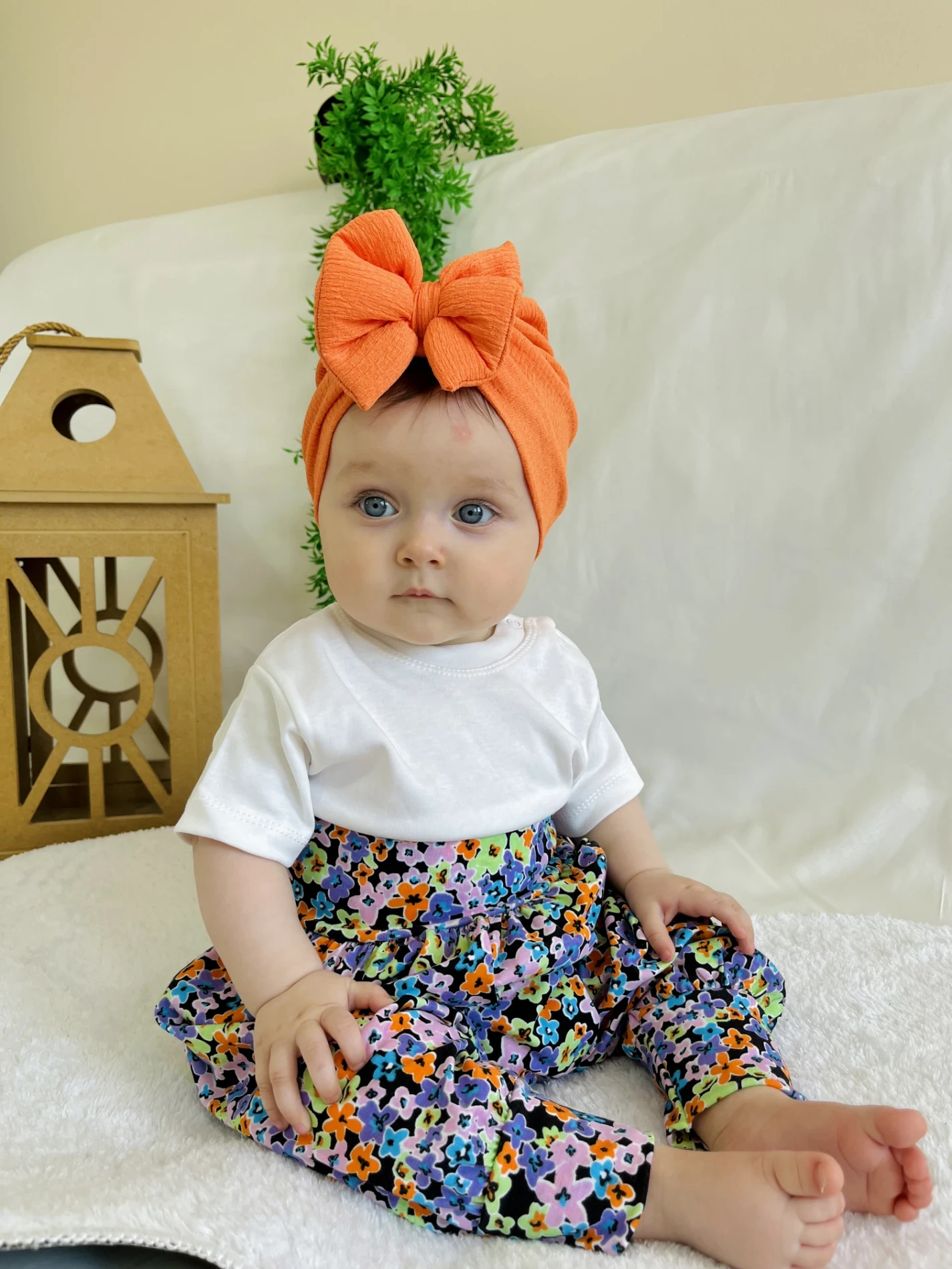 Çiçek Desenli Rengarenk Şalvar 