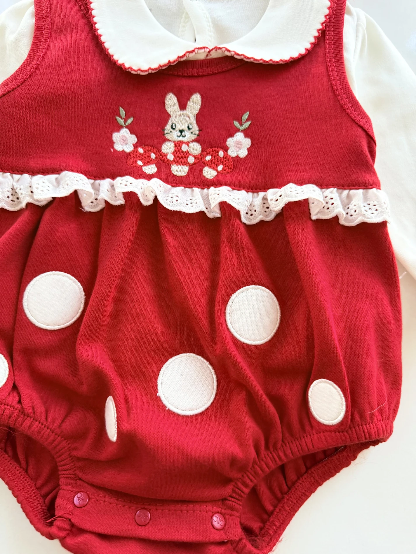 Bunny Body Romper Bandana Set 